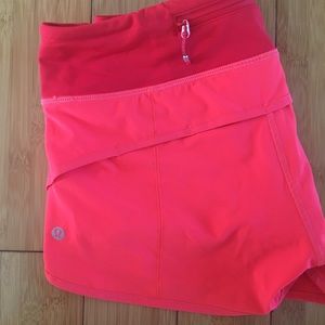Lululemon 4 way stretch shorts
